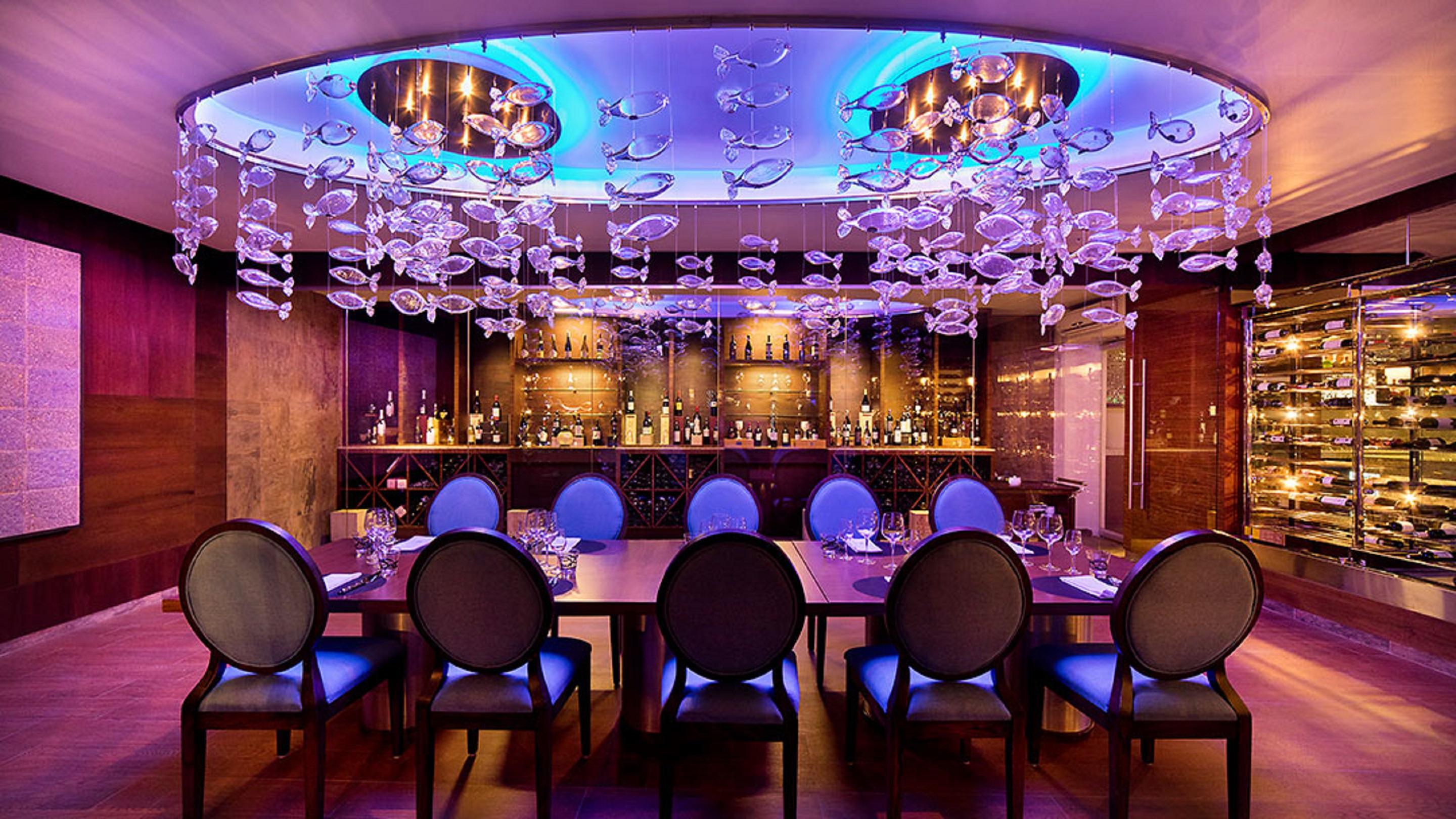 فندق بلاسيو موندو إمبريال أكابولكو المظهر الخارجي الصورة The private dining room at the restaurant